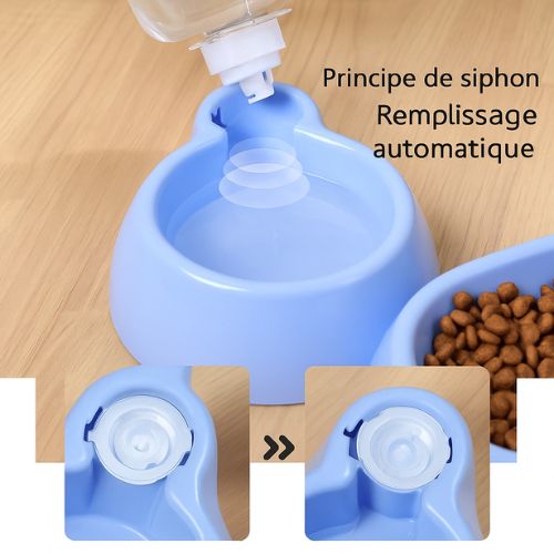 Fontaine à Eau Chat Design Champignon Automatique