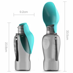 Gourde pour Chien de Voyage 800ml – Pratique et Étanche