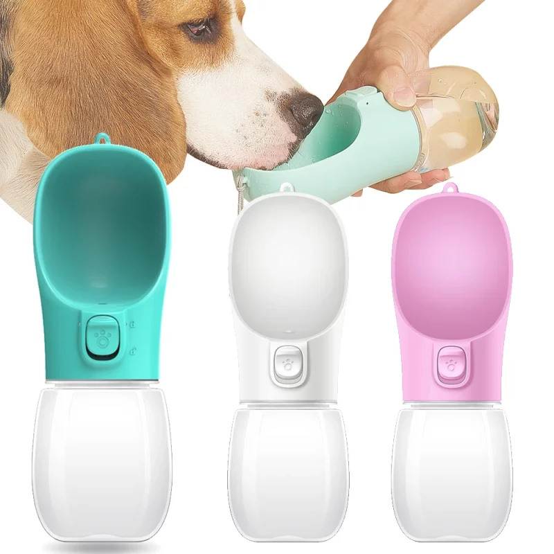 Petite Gourde pour Chien Portable Pratique 300 ml
