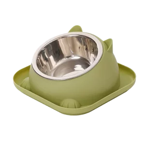 Gamelle chat inclinée simple – antiglisse & confort