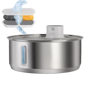 Fontaine à eau chien avec capteur intelligent – 8L