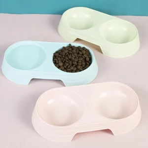 Gamelle Chat Double – Antidérapante et Multifonction