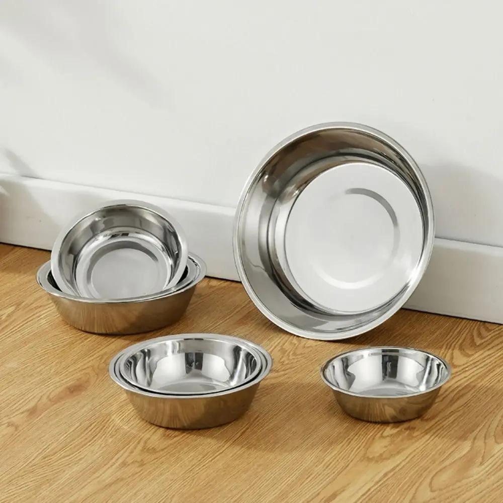 Gamelle en Acier Inoxydable pour Chiens & Chats – Tailles S à XXL